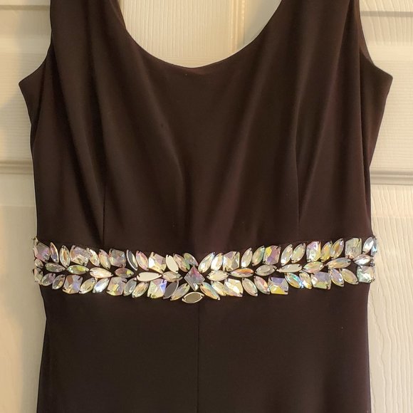 Stunning Open Back Rhinestone Dress - Picture 15 of 16